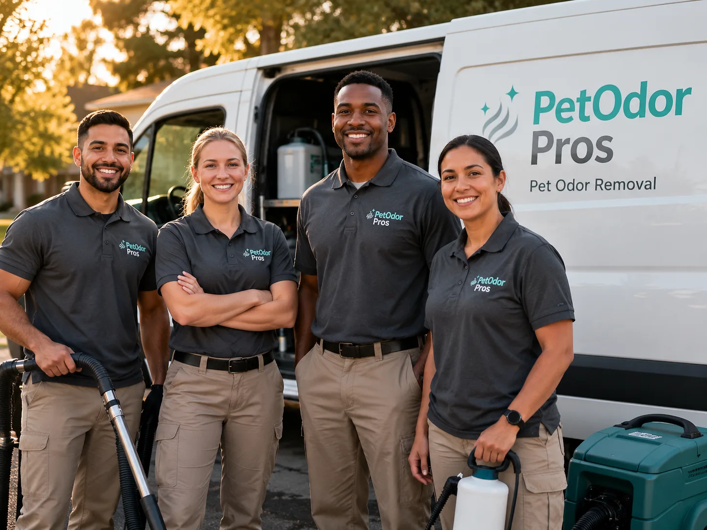 Pet Odor Removal team serving Montague, TX